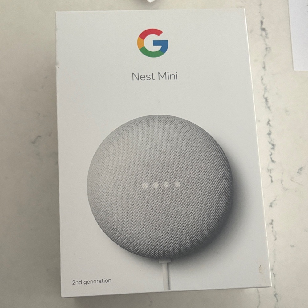 Google Nest Mini 2nd Gen - Light Gray